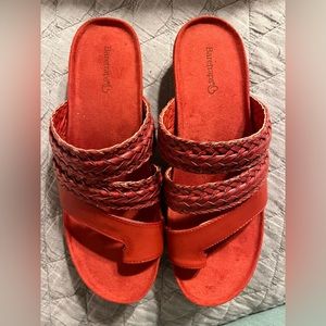 Baretraps Women's Red Slide Sandals